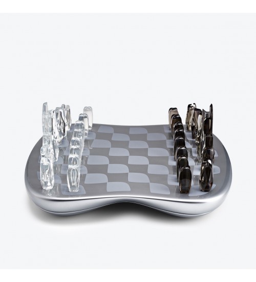 Zaha  Hadid Design Field Of Towers高楼西洋棋套装（限量100件）银色